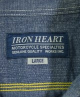 IRON HEART（アイアンハート）カジュアルシャツ 青 サイズ:L メンズ/2200733161025
