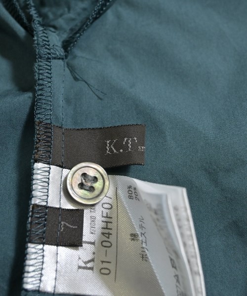 K.T KIYOKO TAKASE（ケーティーキヨコタカセ）カジュアルシャツ 緑 サイズ:7(S位) レディース/2200646211022