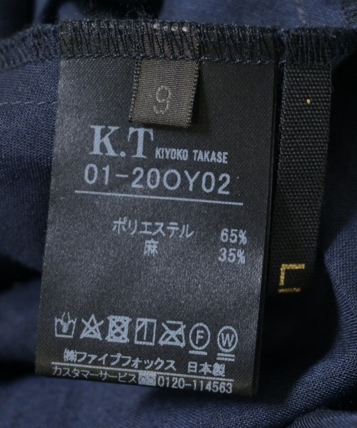 K.T KIYOKO TAKASE（ケーティーキヨコタカセ）ワンピース 紺 サイズ:9(M位) レディース/2200705787031