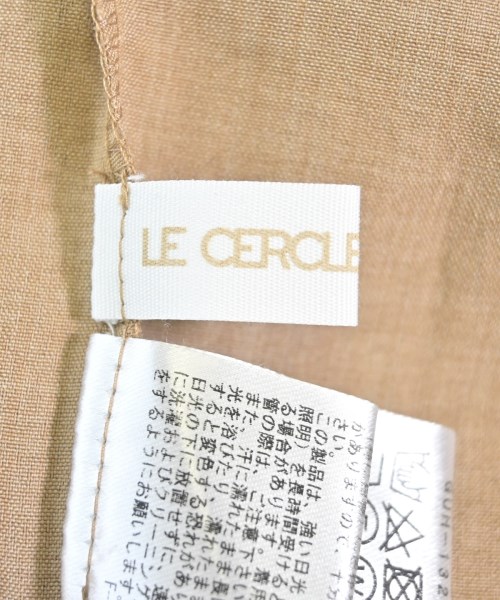 LE CERCLE par rope（ルセルクルパーロペ）ブラウス ベージュ サイズ:F レディース/2200630822036