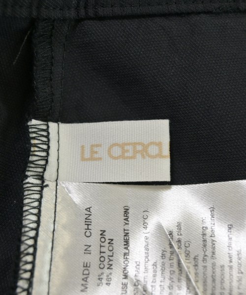 LE CERCLE par rope（ルセルクルパーロペ）ロング・マキシ丈スカート 黒 サイズ:F レディース/2200631474173