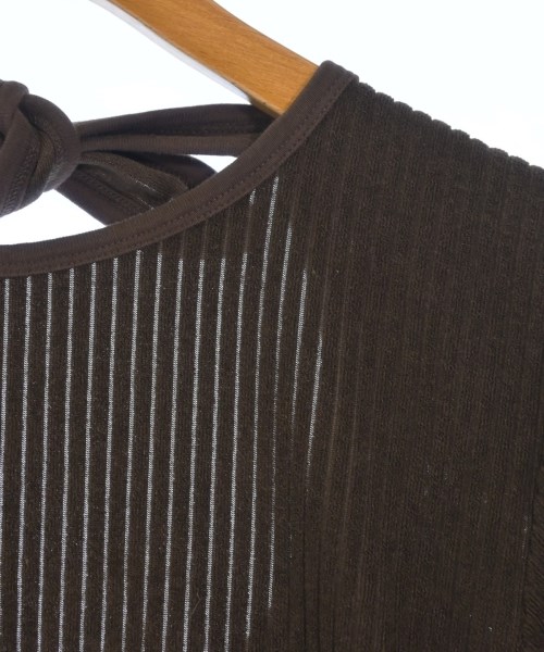 LE CERCLE par rope（ルセルクルパーロペ）ニット・セーター 茶 サイズ:F レディース/2200618897056