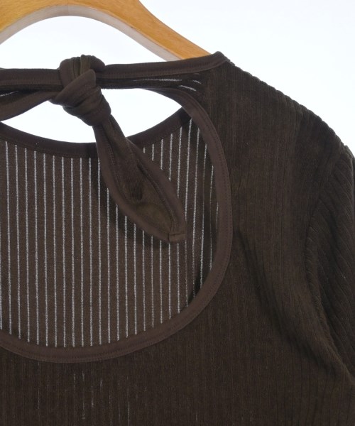 LE CERCLE par rope（ルセルクルパーロペ）ニット・セーター 茶 サイズ:F レディース/2200618897056