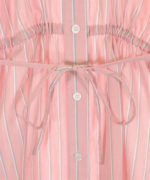 LE CERCLE par rope（ルセルクルパーロペ）シャツワンピース ピンク サイズ:F レディース/2200601059287
