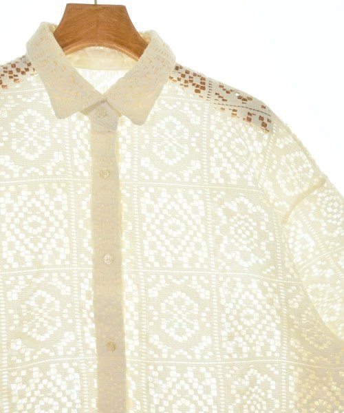 LE CERCLE par rope（ルセルクルパーロペ）カジュアルシャツ 黄 サイズ:F レディース/2200611191045