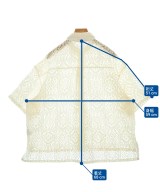 LE CERCLE par rope（ルセルクルパーロペ）カジュアルシャツ 黄 サイズ:F レディース/2200611191045