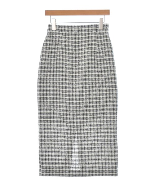 LE CERCLE par rope(ルセルクルパーロペ)ロング・マキシ丈スカート 白 サイズ:M/2200668159012