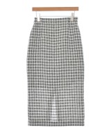 LE CERCLE par rope（ルセルクルパーロペ）ロング・マキシ丈スカート 白 サイズ:M レディース/2200668159012