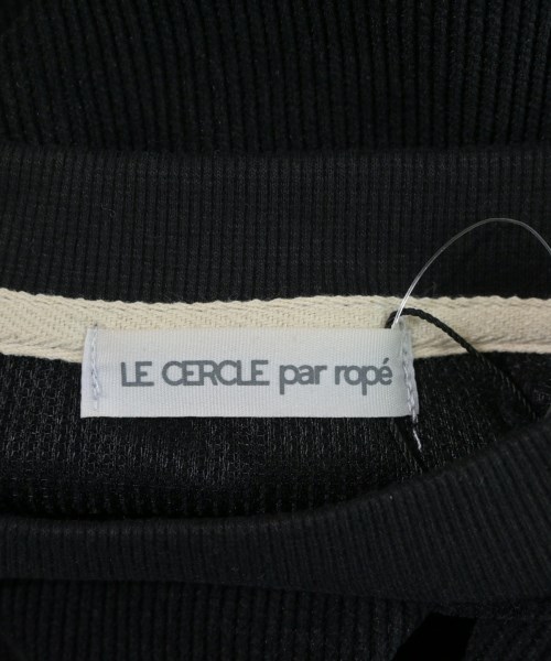 LE CERCLE par rope（ルセルクルパーロペ）Tシャツ・カットソー 黒 サイズ:M メンズ/2200672870064