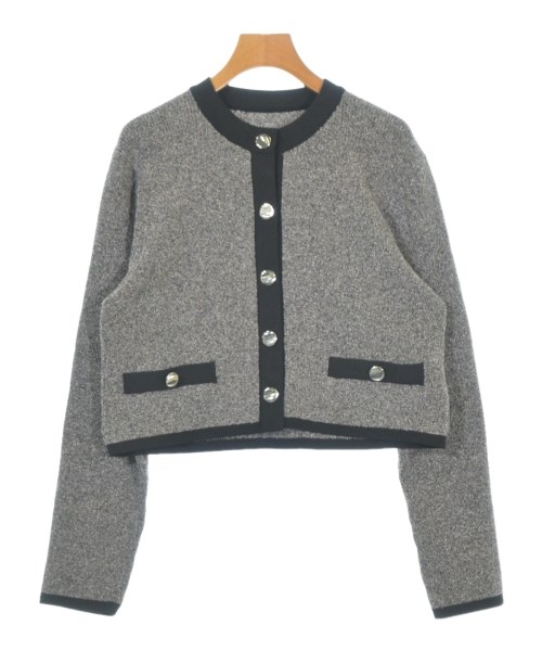 LE CERCLE par rope(ルセルクルパーロペ)カーディガン グレー サイズ:F/2200674055124