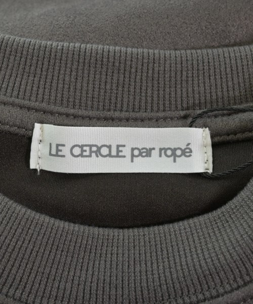 LE CERCLE par rope（ルセルクルパーロペ）スウェット グレー サイズ:M レディース/2200652211061