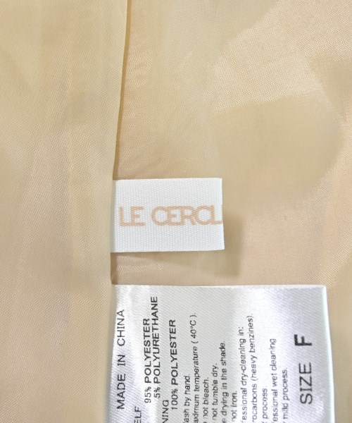 LE CERCLE par rope（ルセルクルパーロペ）ワンピース ベージュ サイズ:F レディース/2200656795154