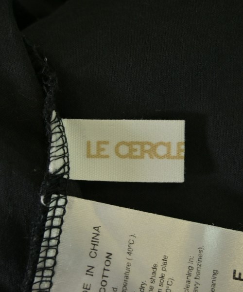 LE CERCLE par rope（ルセルクルパーロペ）Tシャツ・カットソー 黒 サイズ:F レディース/2200709829041