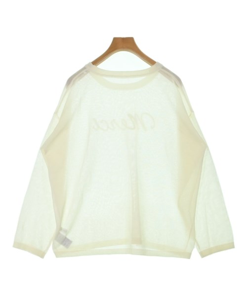 LE CERCLE par rope（ルセルクルパーロペ）ニット・セーター 白 サイズ:F レディース/2200648122050