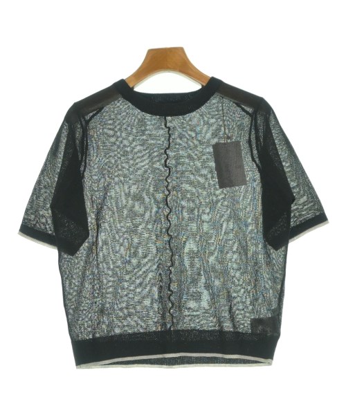 LE CERCLE par rope(ルセルクルパーロペ)ニット・セーター 黒 サイズ:F/2200648161035