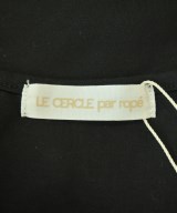LE CERCLE par rope（ルセルクルパーロペ）Tシャツ・カットソー 黒 サイズ:F レディース/2200703586100