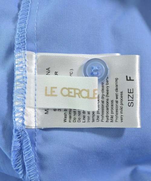 LE CERCLE par rope（ルセルクルパーロペ）カジュアルシャツ 青 サイズ:F レディース/2200662804031