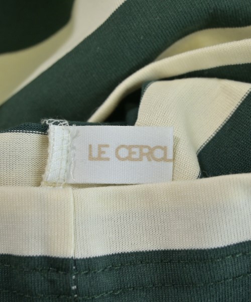 LE CERCLE par rope（ルセルクルパーロペ）Tシャツ・カットソー 緑 サイズ:F レディース/2200665416095