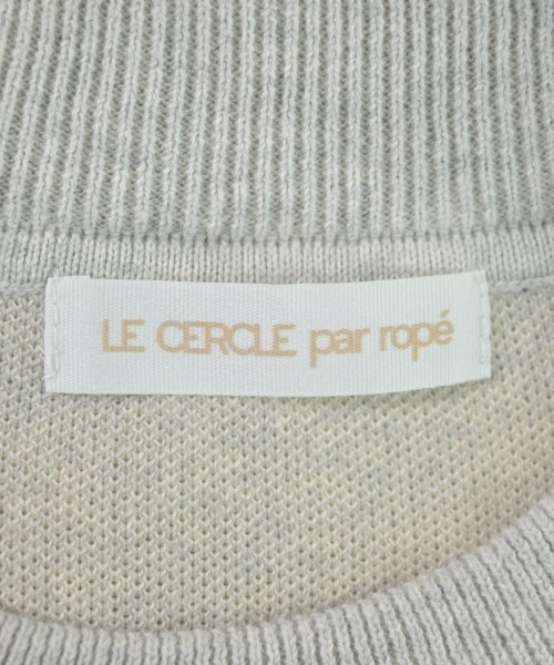 LE CERCLE par rope（ルセルクルパーロペ）スウェット グレー サイズ:-(M位) レディース/2200663005031