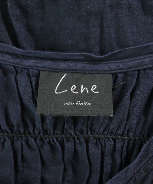 Lene（レネ）ブラウス 紺 サイズ:F レディース/2200678674062