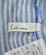 lil nina（リルニーナ）シャツワンピース 青 サイズ:F レディース/2200610062018