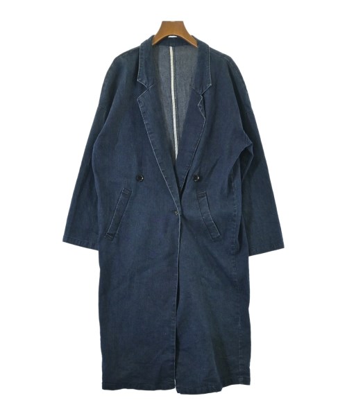 lil nina(リルニーナ)チェスターコート 青 サイズ:M/2200665395086