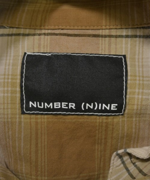 n(n) BY NUMBER (N)INE（エヌエヌバイナンバーナイン）Tシャツ・カットソー ベージュ サイズ:3(L位) メンズ/2200617910107