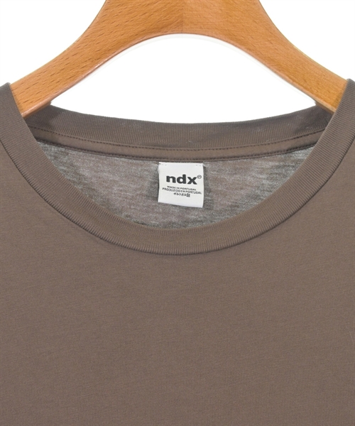 ndx（エヌディーエックス）Tシャツ・カットソー 茶 サイズ:L レディース/2200613322058
