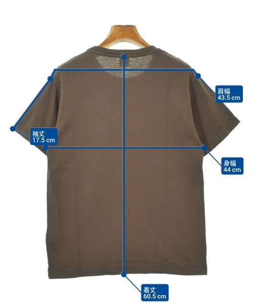 ndx（エヌディーエックス）Tシャツ・カットソー 茶 サイズ:L レディース/2200683970227