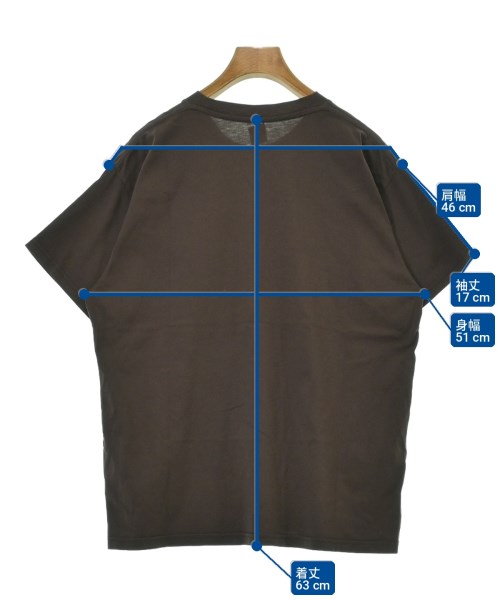 ndx（エヌディーエックス）Tシャツ・カットソー 茶 サイズ:XS レディース/2200705491082