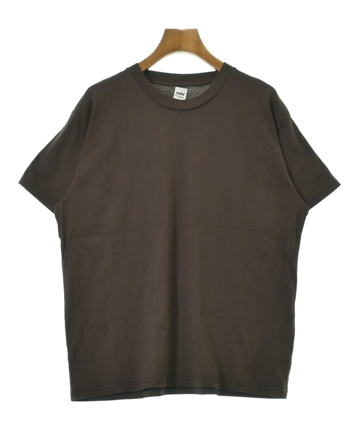 ndx（エヌディーエックス）Tシャツ・カットソー 茶 サイズ:XS
