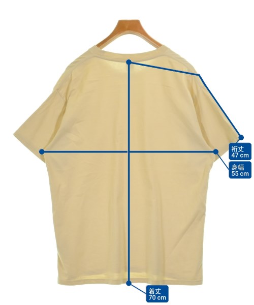 ndx（エヌディーエックス）Tシャツ・カットソー ベージュ サイズ:L メンズ/2200707178011