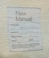 New Manual（ニューマニュアル）パーカー 白 サイズ:L メンズ/2200628521019