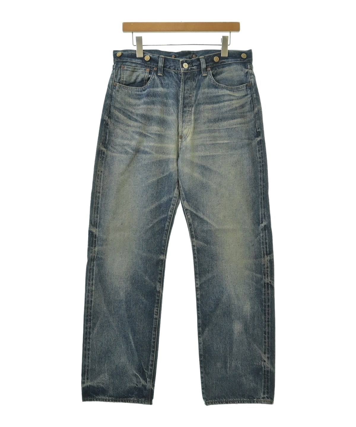 New Manual（ニューマニュアル）デニムパンツ 青 サイズ:33(L位
