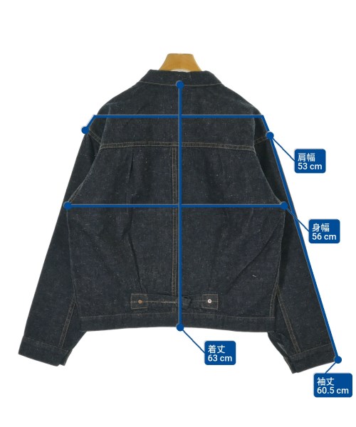 New Manual（ニューマニュアル）デニムジャケット 紺 サイズ:F メンズ/2200676804065