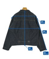 New Manual（ニューマニュアル）デニムジャケット 紺 サイズ:F メンズ/2200676804065