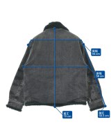 New Manual（ニューマニュアル）デニムジャケット グレー サイズ:F メンズ/2200649081011
