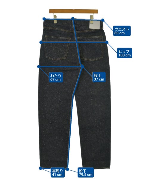 New Manual（ニューマニュアル）デニムパンツ 紺 サイズ:33(L位) メンズ/2200644819589