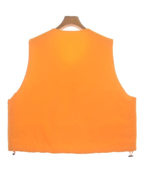 PaDD（パッド）ダウンジャケット/ダウンベスト オレンジ サイズ:L レディース/2200658986055