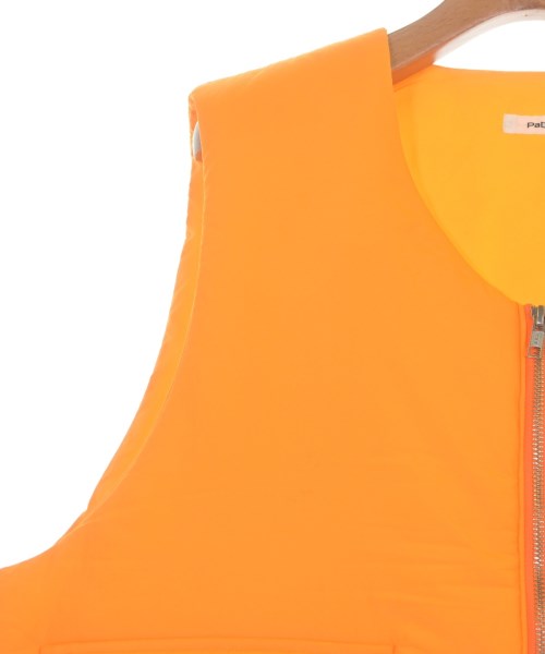 PaDD（パッド）ダウンジャケット/ダウンベスト オレンジ サイズ:L レディース/2200658986055