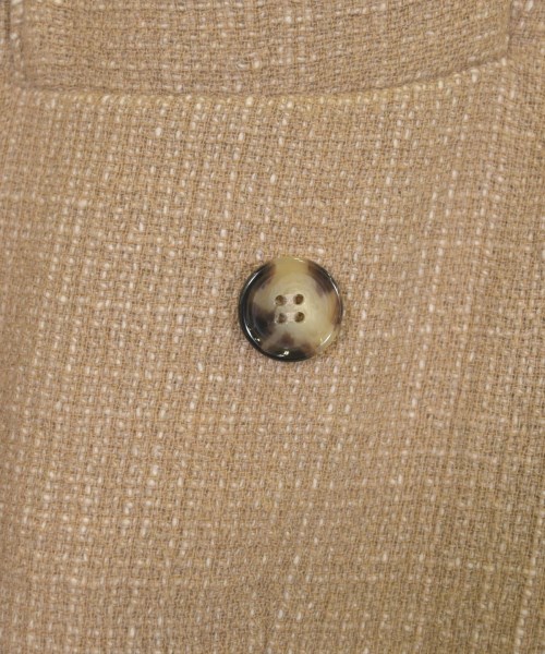 R'IAM-PLAGE（リアムプラージュ）ノーカラージャケット ベージュ サイズ:38(M位) レディース/2200630537039