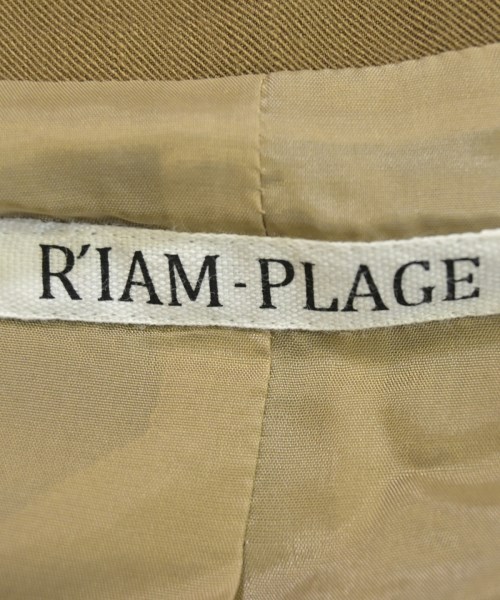 R'IAM-PLAGE（リアムプラージュ）カジュアルジャケット 茶 サイズ:38(M位) レディース/2200625598038