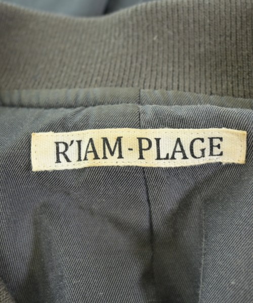 R'IAM-PLAGE（リアムプラージュ）ミリタリーブルゾン グレー サイズ:36(S位) レディース/2200621256048