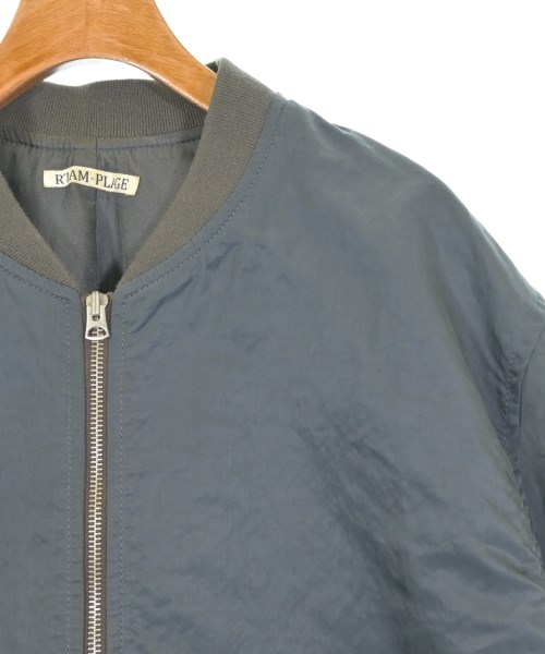 R'IAM-PLAGE（リアムプラージュ）ミリタリーブルゾン グレー サイズ:36(S位) レディース/2200621256048