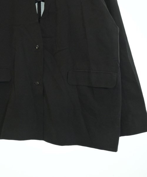 R'IAM-PLAGE（リアムプラージュ）ノーカラージャケット 黒 サイズ:36(S位) レディース/2200638715071