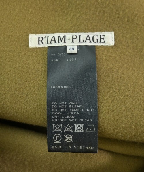 R'IAM-PLAGE（リアムプラージュ）その他 カーキ サイズ:38(M位) レディース/2200643736016