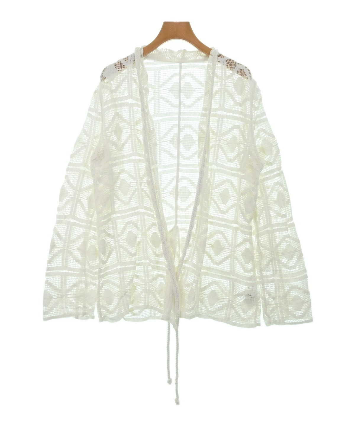 新品タグ付き♡ プラージュ RIAM レースシャツ36 アイボリー 追加》【R'IAM】レース シャツ2(505281006) | プラージュ(Plage