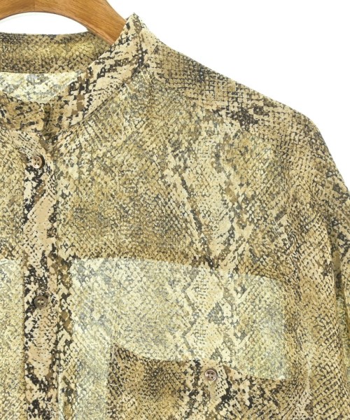 R'IAM-PLAGE（リアムプラージュ）シャツワンピース ベージュ サイズ:36(S位) レディース/2200628783066