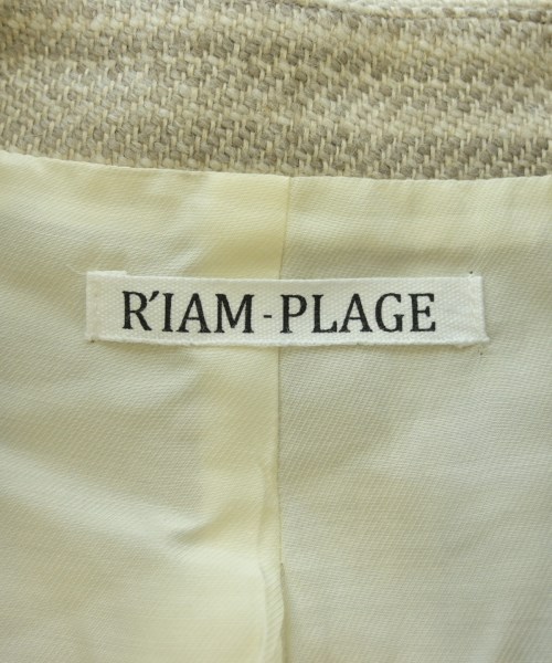 R'IAM-PLAGE（リアムプラージュ）カジュアルジャケット ベージュ サイズ:36(S位) レディース/2200616538029