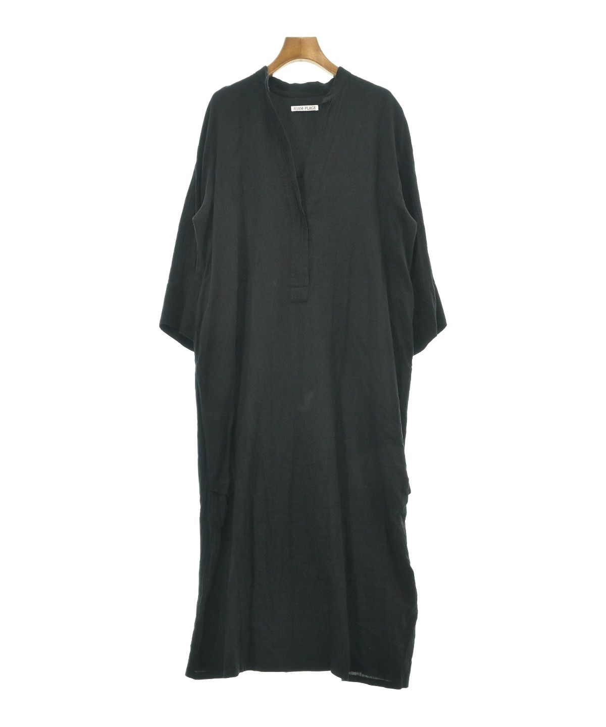 Plage【R'IAM】HEM BORDER ワンピース plage R'IAM HEMボーダー